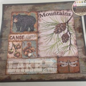 Dimensions needlepoint kit Vintage Lodge